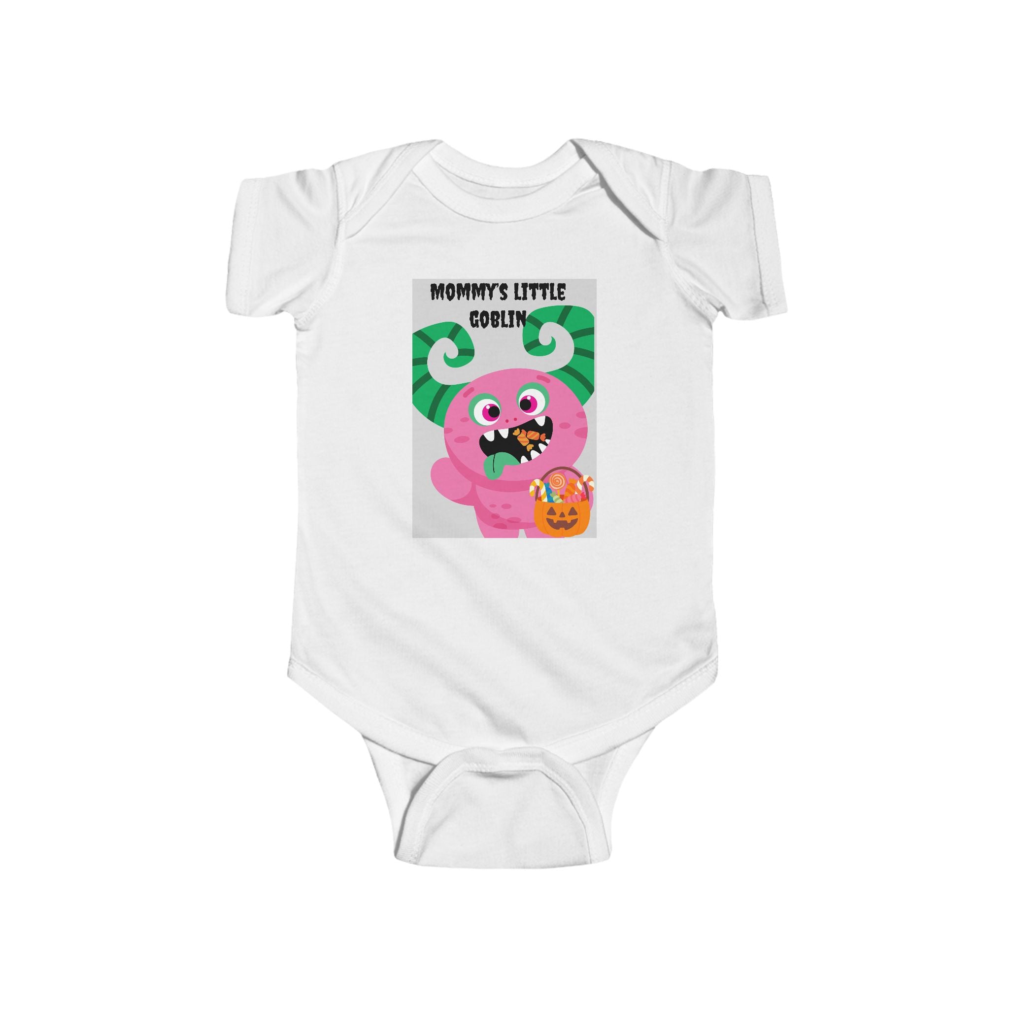 Mommy's Little Goblin Infant Bodysuit, Cute Baby Costume, Halloween Outfit, Gift for New Moms, Funny Baby Clothes