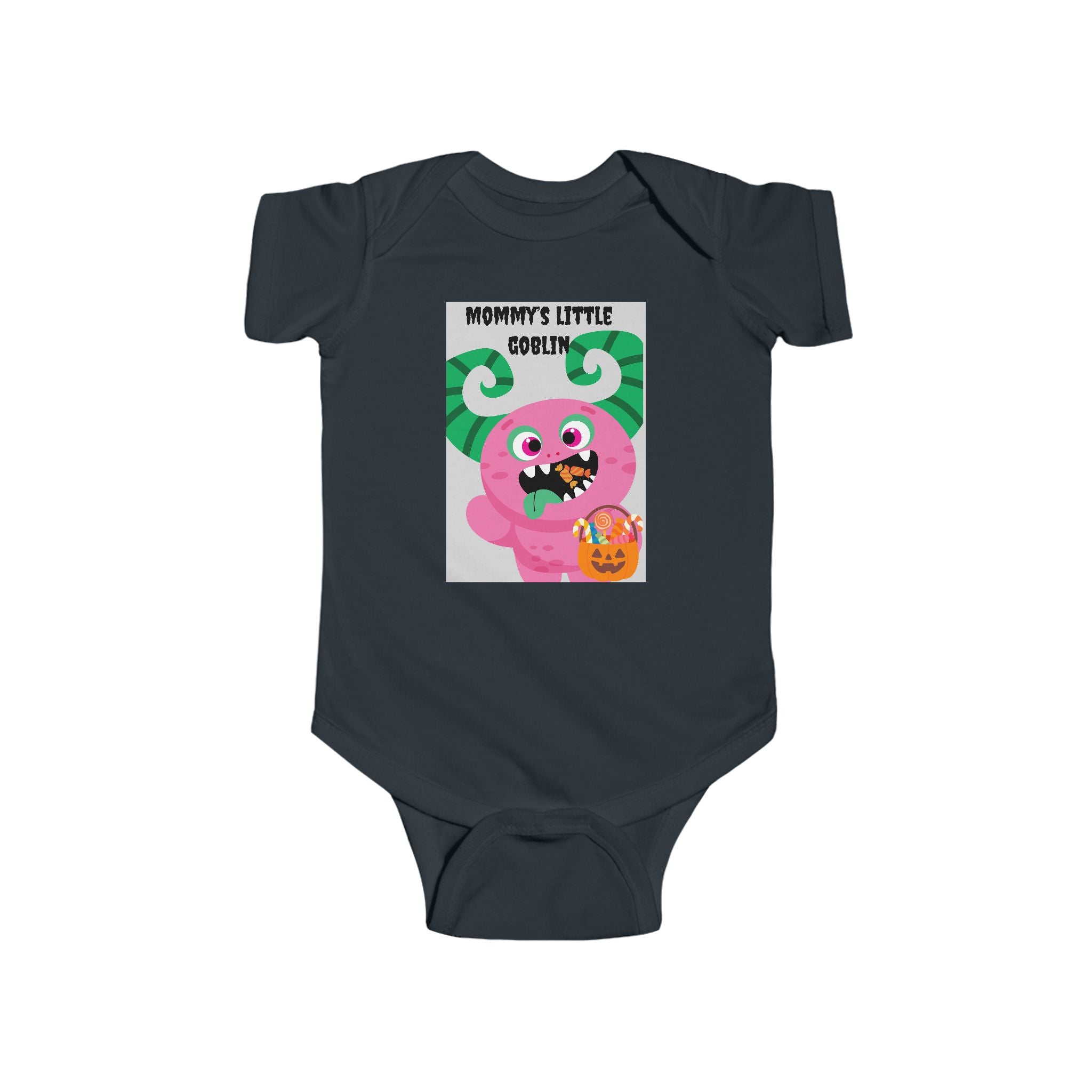 Mommy's Little Goblin Infant Bodysuit, Cute Baby Costume, Halloween Outfit, Gift for New Moms, Funny Baby Clothes