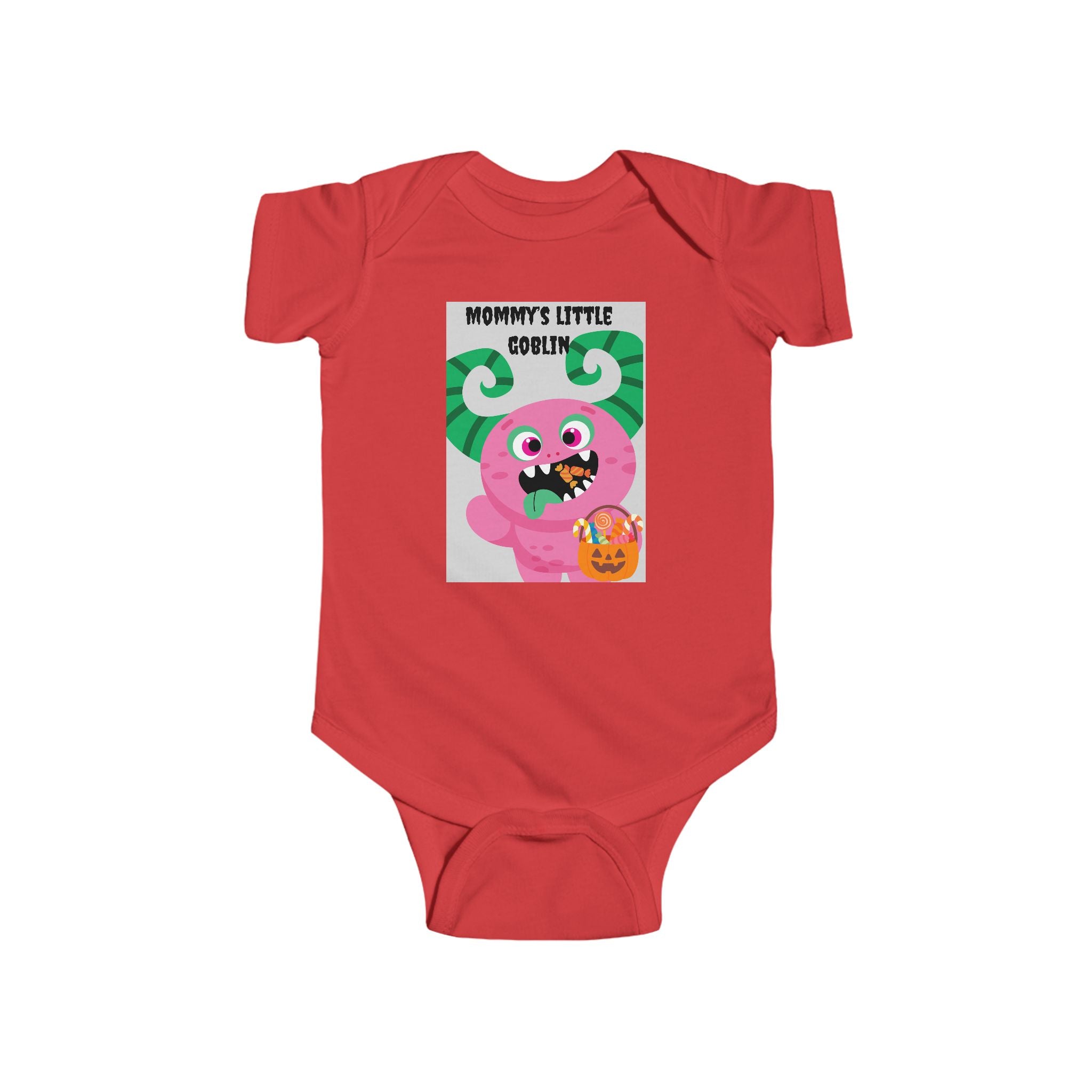 Mommy's Little Goblin Infant Bodysuit, Cute Baby Costume, Halloween Outfit, Gift for New Moms, Funny Baby Clothes
