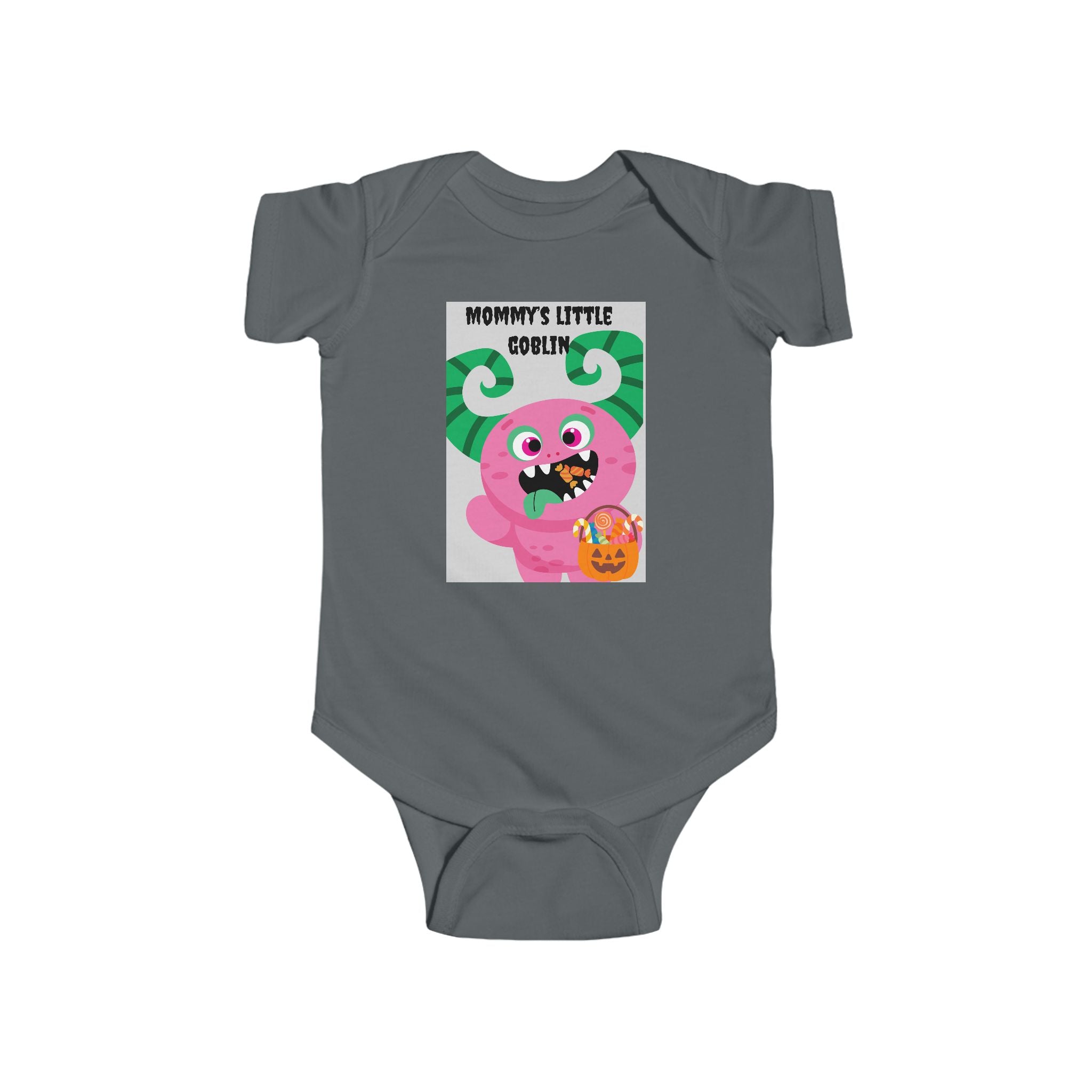 Mommy's Little Goblin Infant Bodysuit, Cute Baby Costume, Halloween Outfit, Gift for New Moms, Funny Baby Clothes