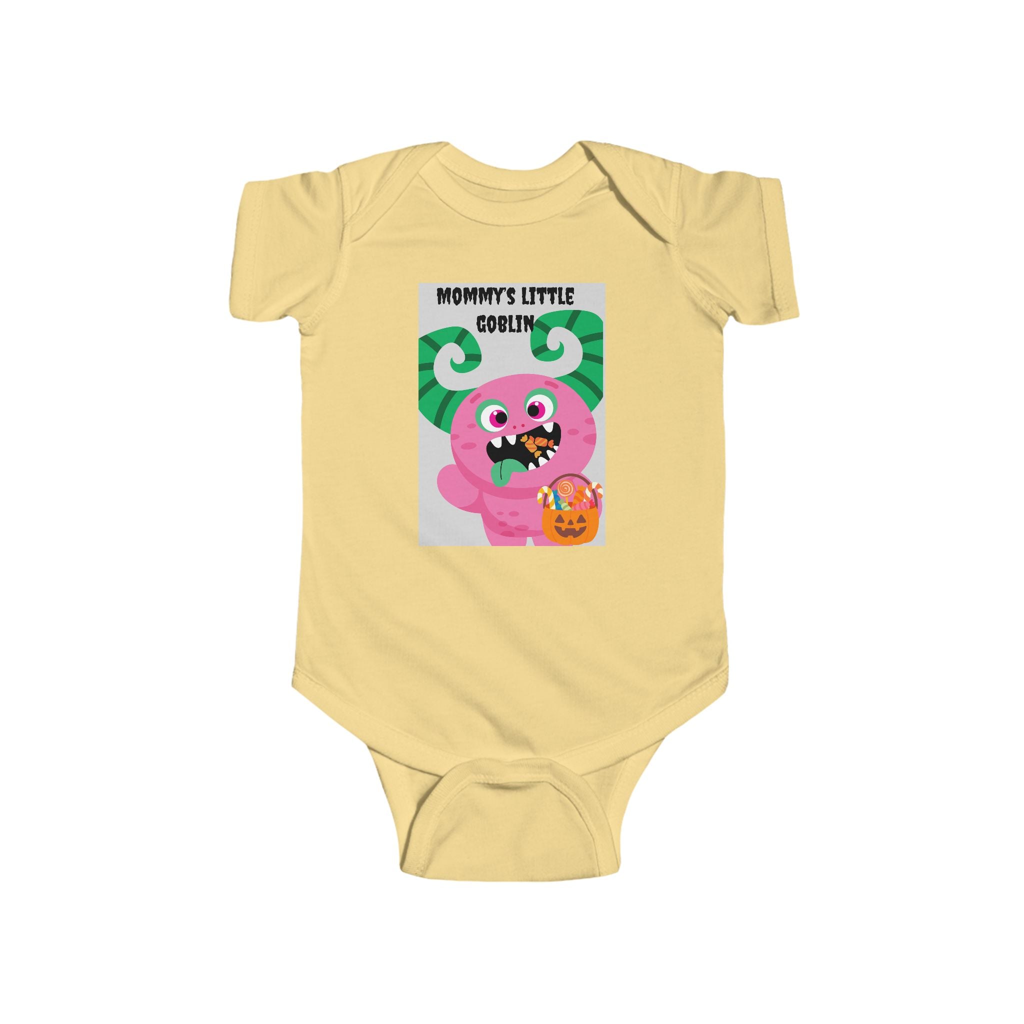 Mommy's Little Goblin Infant Bodysuit, Cute Baby Costume, Halloween Outfit, Gift for New Moms, Funny Baby Clothes