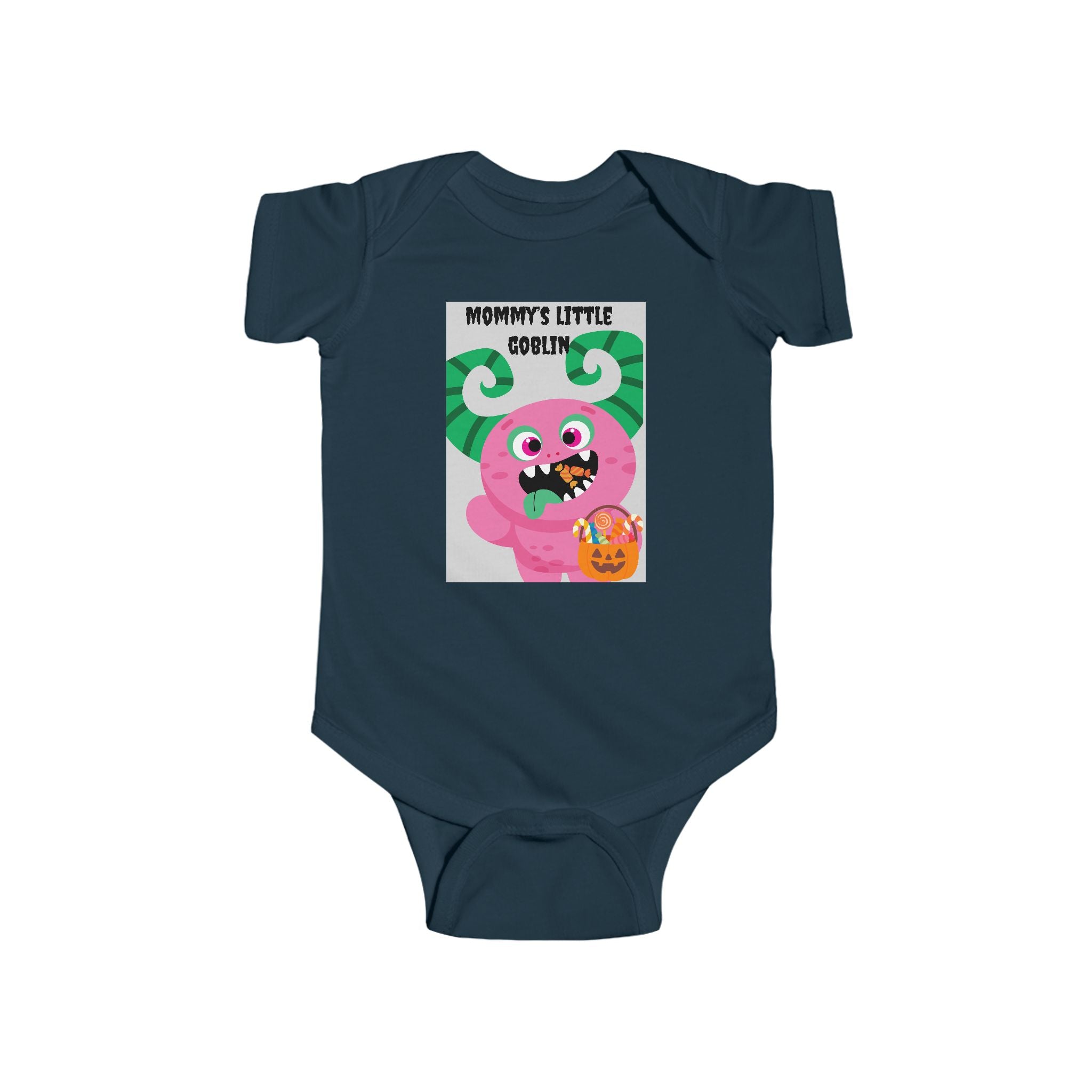 Mommy's Little Goblin Infant Bodysuit, Cute Baby Costume, Halloween Outfit, Gift for New Moms, Funny Baby Clothes