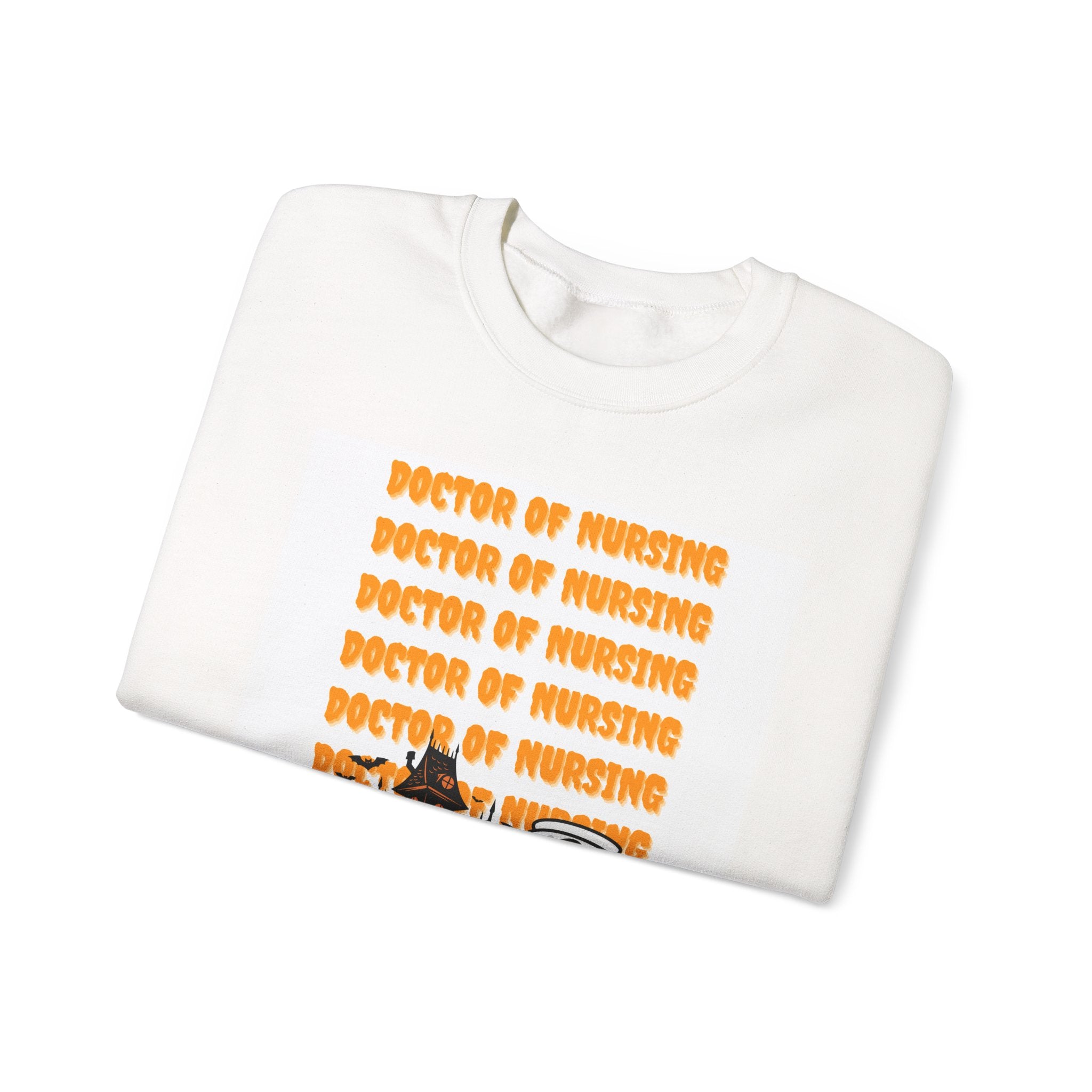 Halloween Doctor of Nursing Sweatshirt | Unisex Crewneck | Perfect for Nurses | Spooky Season Gift | Trick or Treat Apparel | Fall Fashion
