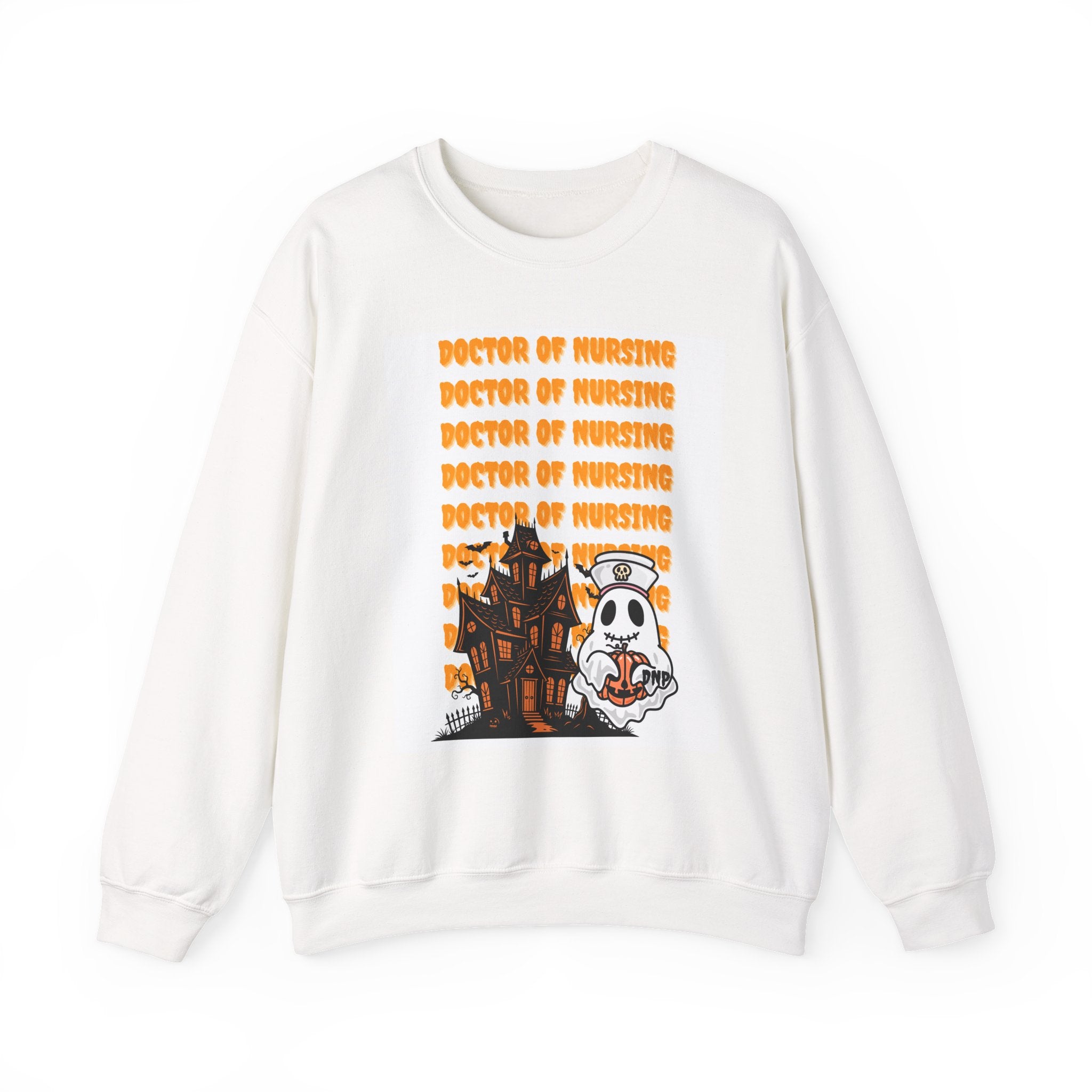 Halloween Doctor of Nursing Sweatshirt | Unisex Crewneck | Perfect for Nurses | Spooky Season Gift | Trick or Treat Apparel | Fall Fashion