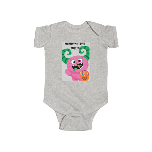 Mommy's Little Goblin Infant Bodysuit, Cute Baby Costume, Halloween Outfit, Gift for New Moms, Funny Baby Clothes