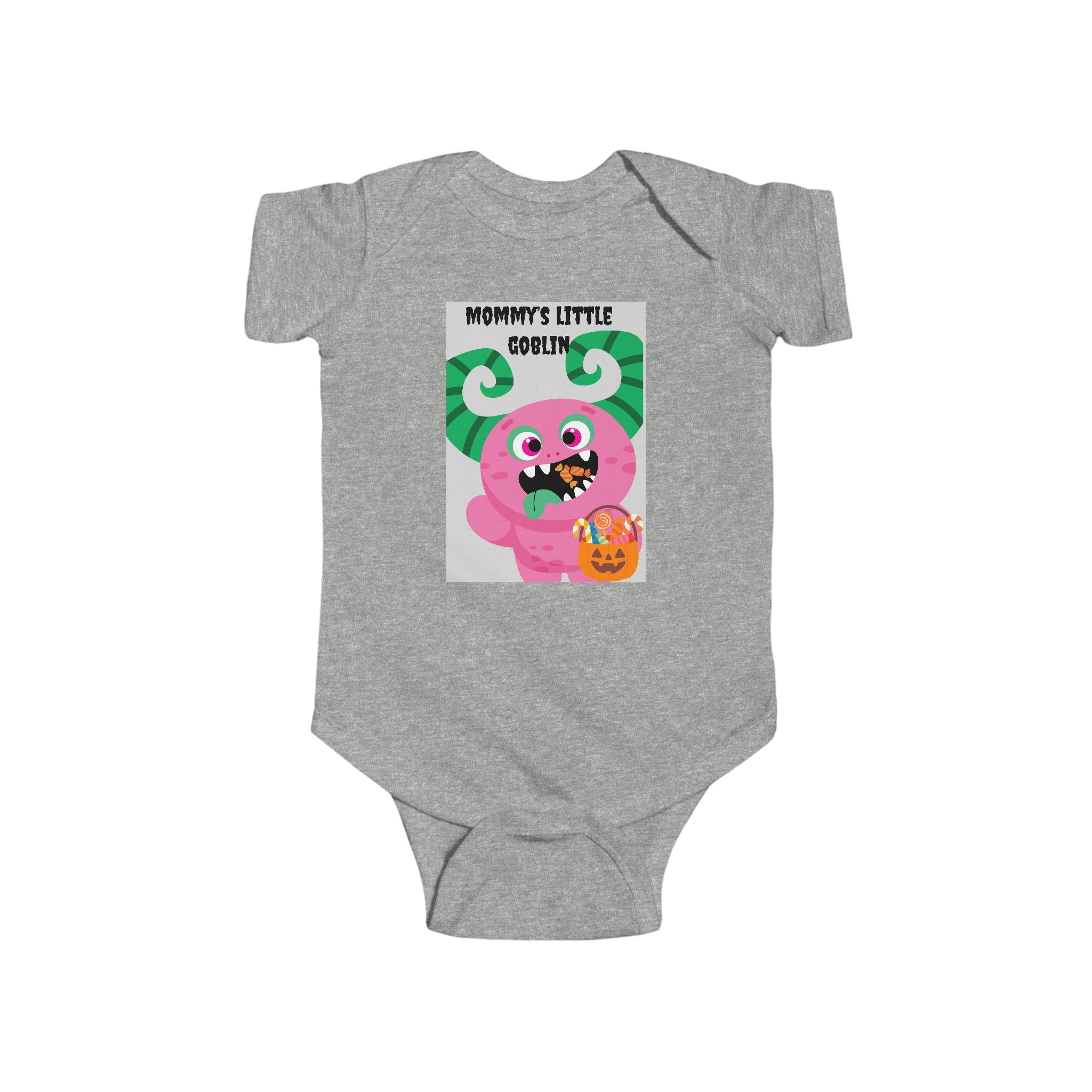 Mommy's Little Goblin Infant Bodysuit, Cute Baby Costume, Halloween Outfit, Gift for New Moms, Funny Baby Clothes
